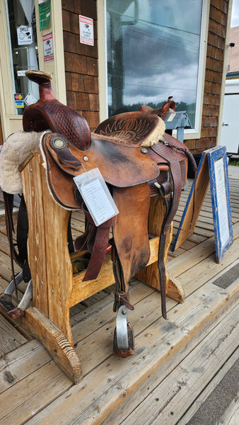 15.5" Billy Cook Roping Saddle