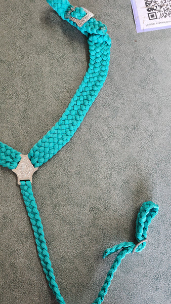 Custom Muletape Breastcollar - Teal