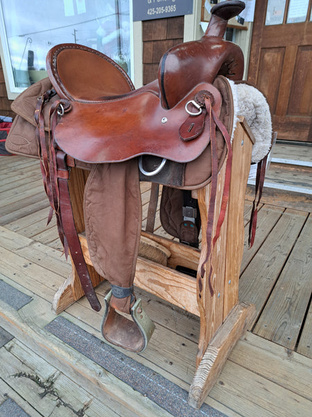 ON TRIAL 17" Circle Y Cordura Park & Trail Western Saddle