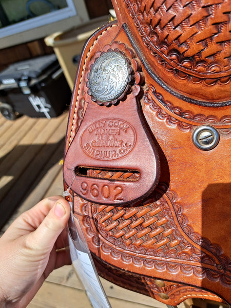 16.5" Billy Cook Pro Reiner Saddle