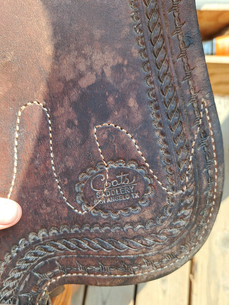 17" Coats Saddlery Cutting Saddle