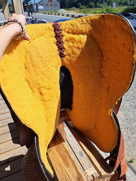 17" Showman Western Equitation Show Saddle