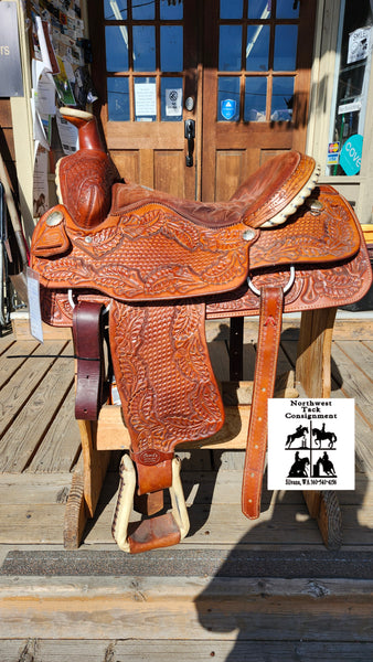 16" Courts Dee Pickett Roper Saddle