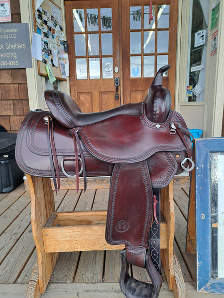 15" Circle Y Topeka Flex2 Trail Saddle