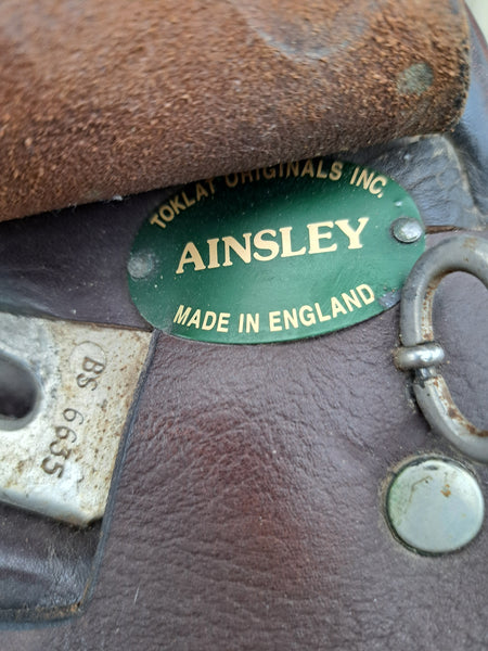 16.5" Ainsley Pro national Event English saddle