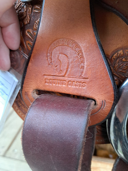 17" Equine Oasis Tim Bauer Reining Saddle