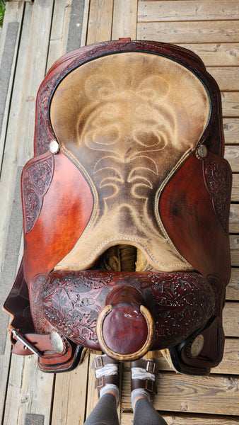 16" Rancher's Choice by Courts Ranch Roper Saddle
