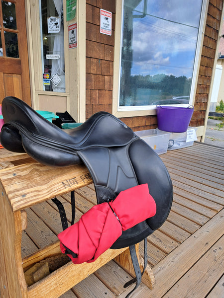 17.5" Equipe Bocelli Monoflap Dressage Saddle