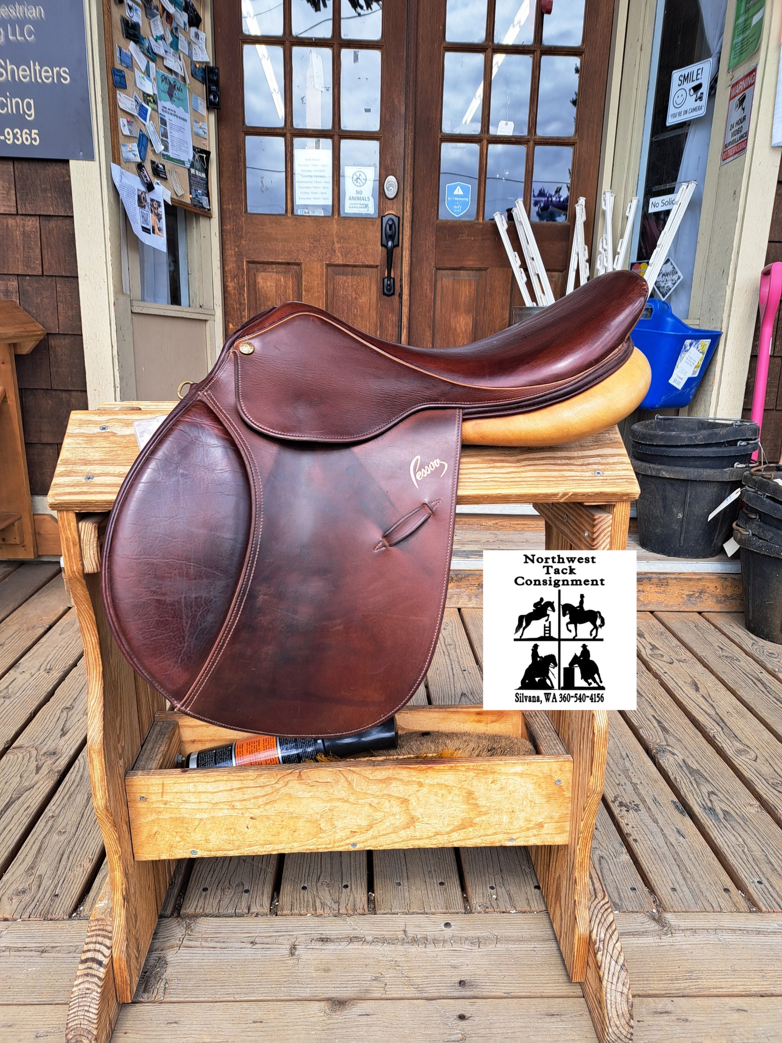 17.5" Pessoa All Purpose Saddle