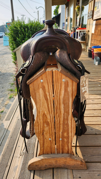 17.5" Tucker Square Skirt Western Trail Saddle