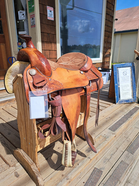 16" Hereford Tex Tan Western Saddle