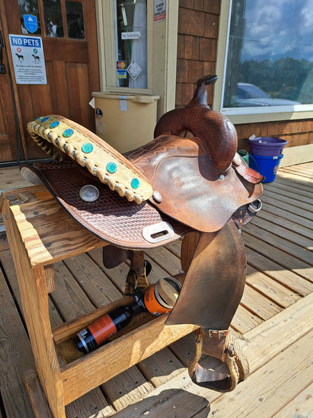 14" Courts Saddle Co Barrel Saddle