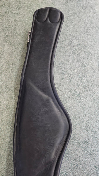 28" Devoucoux Leather Short Girth