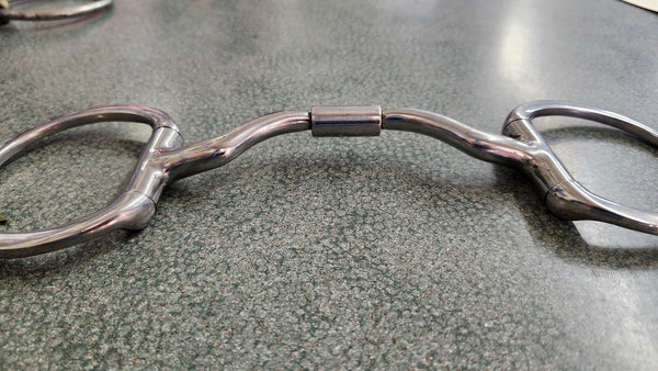 5" Myler Wide Ported Eggbutt Snaffle