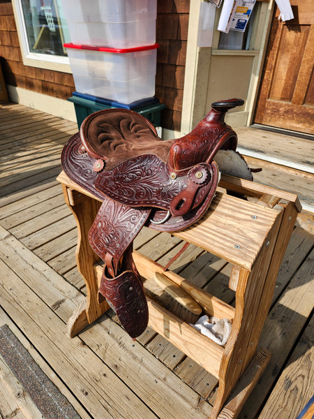 12" The American Happy Trails Western Pony Saddle