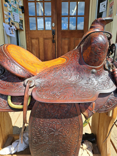 14" Vintage Hercules Olsen Western Saddle