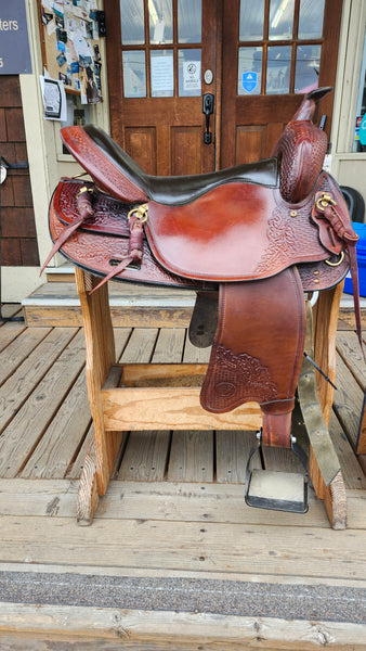 17-18" Big Horn Walking Horse Western Trail Saddle