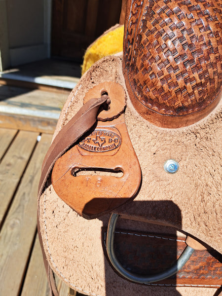 16"  Heart O Texas Ranch Saddle
