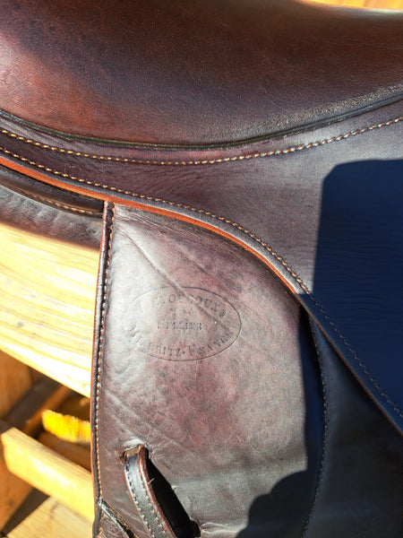 17" Devououx Chiberta Monoflap Jumping Saddle