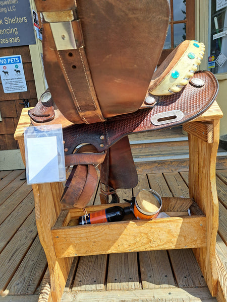 14" Courts Saddle Co Barrel Saddle