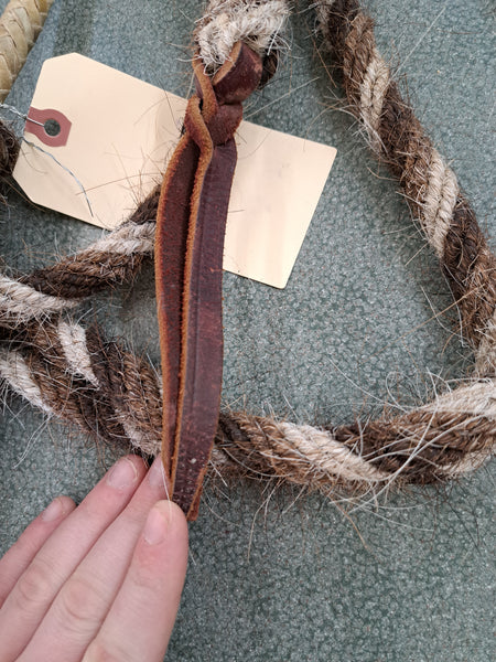 Rawhide Bosal W/ Mecate Reins