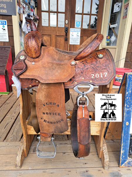 14" Corriente Barrel Racing Saddle