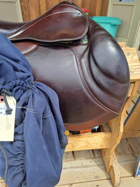 17" Stubben Get-Connected Deluxe Jumping Saddle