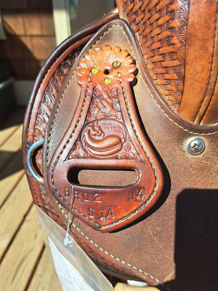 14" About The Horse Barrel Saddle