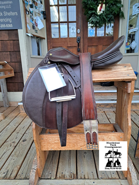 17.5" Collegiate All Pupose English Saddle