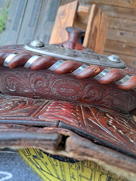 15" Billy Cook Western Equitation Show Saddle