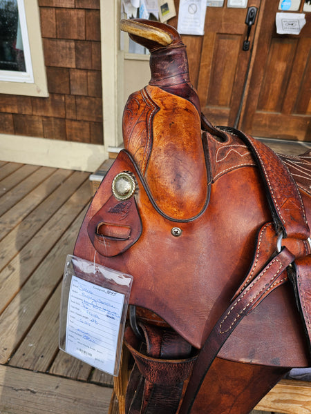 16" Simco Roping Saddle