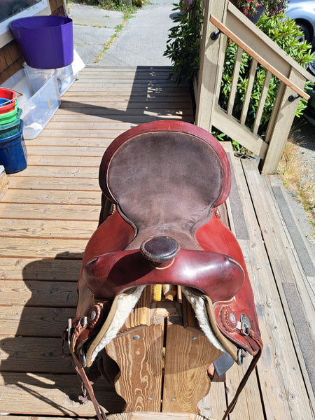 15" Fabtron Lady Trail Western Saddle
