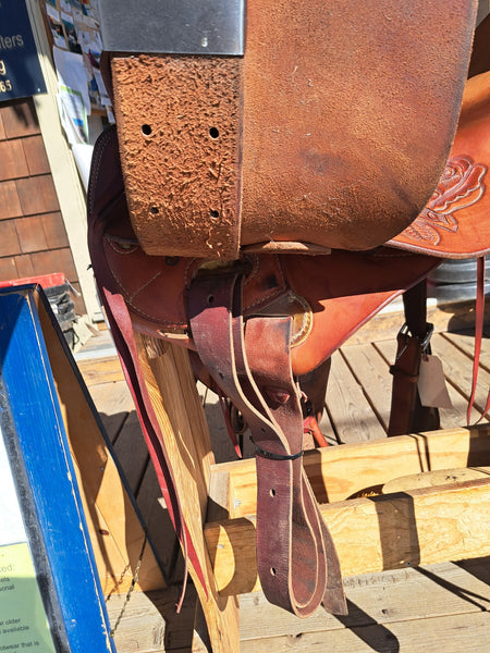 16" John Fallis Balanced Ride Western Saddle
