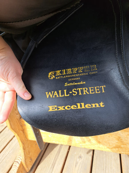 17.5" Kieffer Wall-Street Dressage Saddle