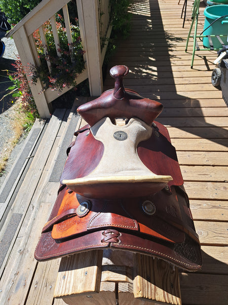 12" Texas Saddlery Western Ranch Saddle