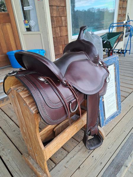 15" Circle Y Topeka Flex2 Trail Saddle