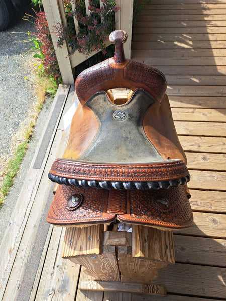 13" Three Forks Merril Barrel Saddle