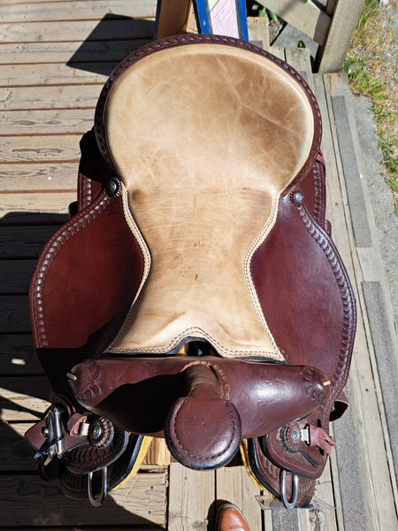 17" Dakota Draft Horse Trail Saddle