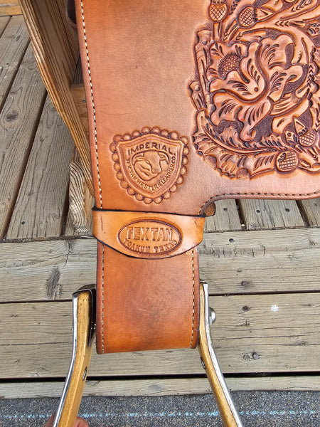 ON TRIAL 15.5" Tex Tan Imperial Western Equitation Show Saddle