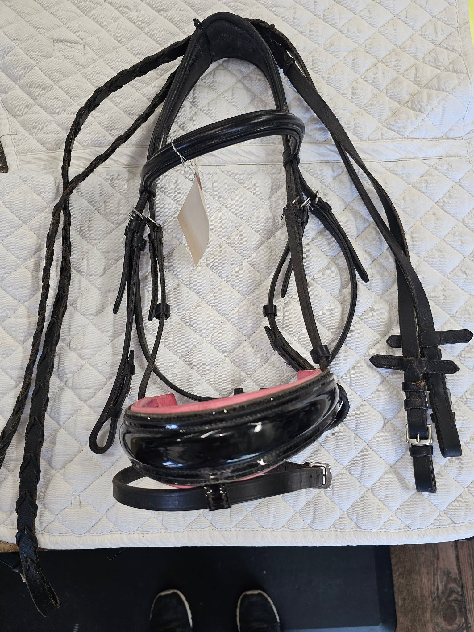 Evermore Dressage Bridle w/ Reins - COB