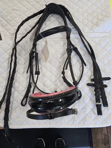 Evermore Dressage Bridle w/ Reins - COB