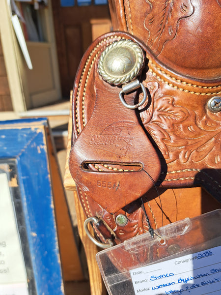 15" Simco Western Equitation Show Saddle