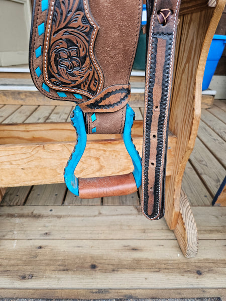 12" Double T Barrel Saddle