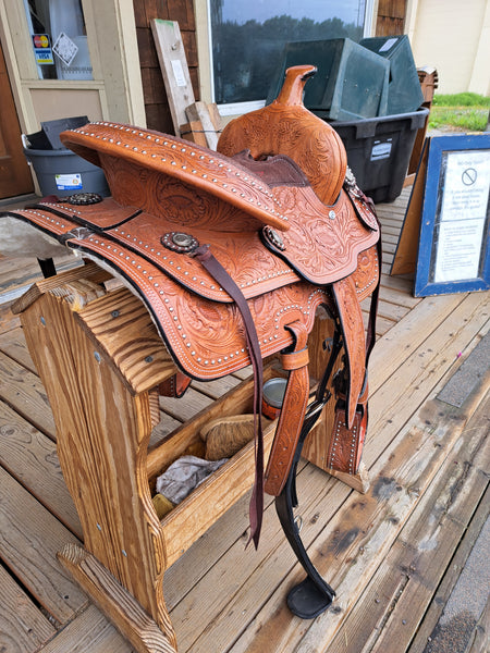 12" King Series Youth Braden Trail Saddle