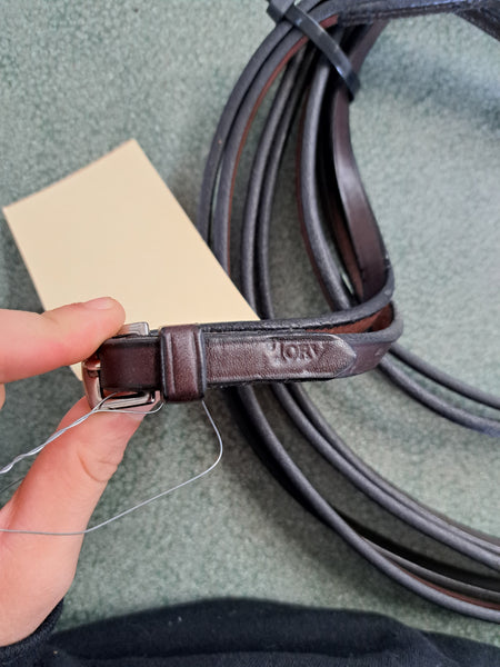 Tory Leather Draw Reins