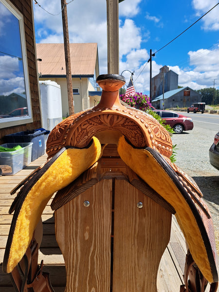16" Dale Chavez Western Equitation Show Saddle