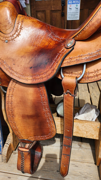 16" Valley Head Saddlery Ranch Roping Saddle