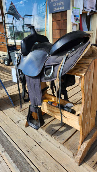 16" National Bridle Shop Tennessean Cordura Gaited Saddle