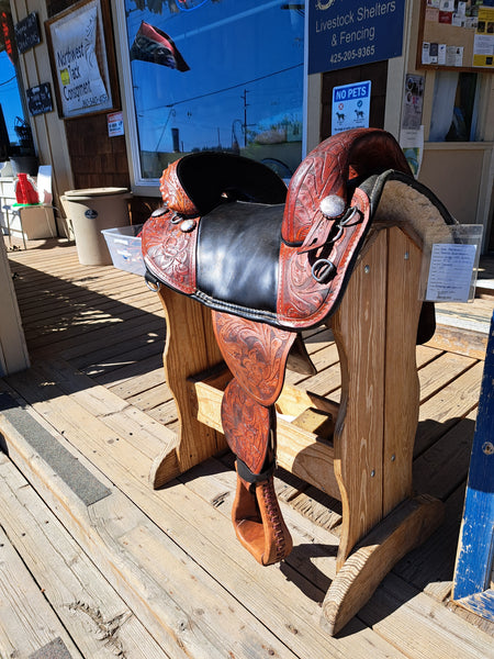 15.5" Bob Marshall Treeless Endurance Saddle