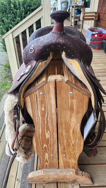 15.5" Circle Y Equitation Show Saddle Package
